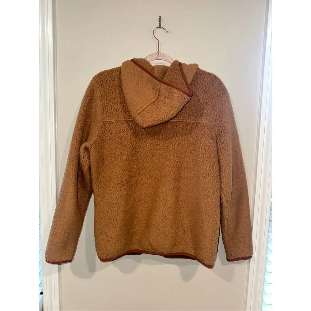 Patagonia Women's Retro Pile Hoody M Tan - Picture 5 of 5